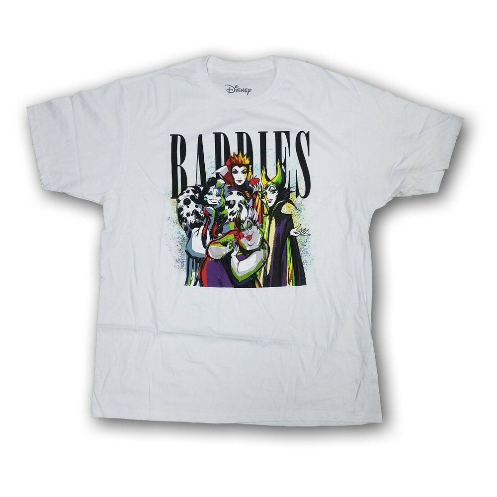 Disney Baddies Villains Short Sleeve T-shirt NWT